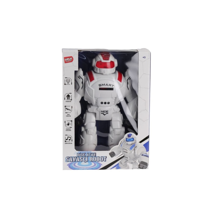 27115 Kumandalı Disk Atan Süper Robot -Birliktoys