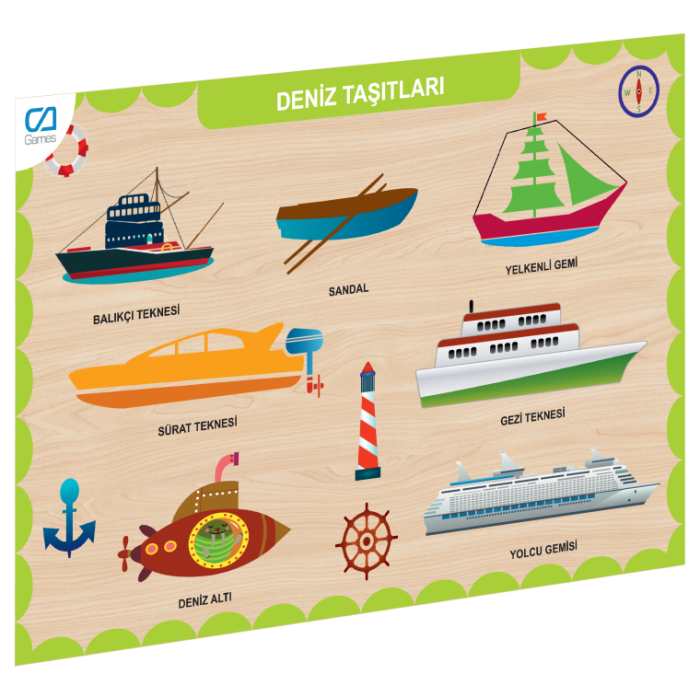 CAAHS-3201 AHŞAP DENİZ TAŞITLARI BUL-TAK