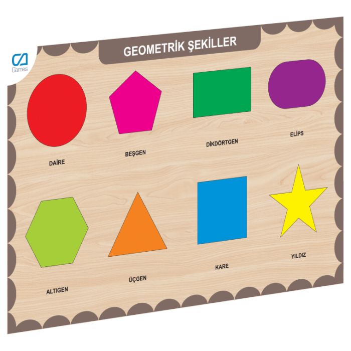 CAAHS-3204 AHŞAP GEOMETRİK ŞEKİLLER BUL-TAK