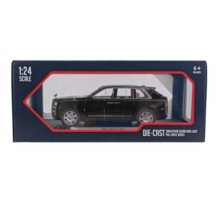 Şeffaf Kutuda Metal Rolls Royce