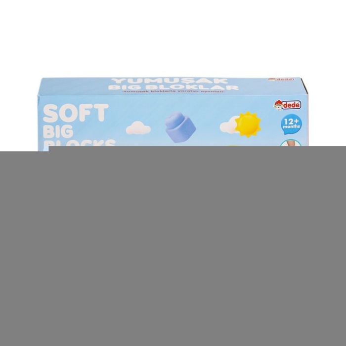 04005 Yumuşak Big Bloklar 12 Parça