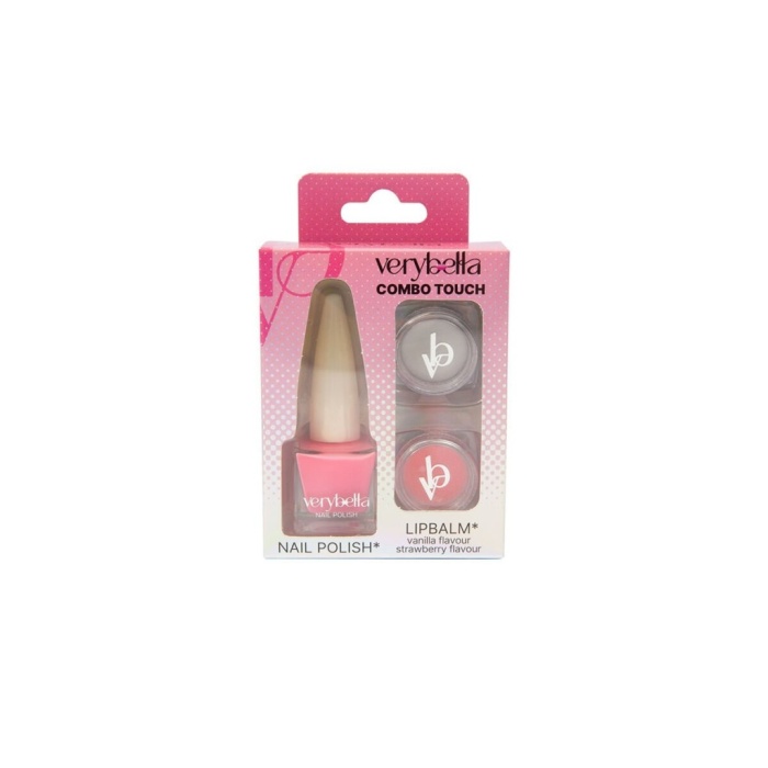 VRB37000 NessiWorld - Bakım Seti (2 farklı renk ve aromalı lip gloss+oje)