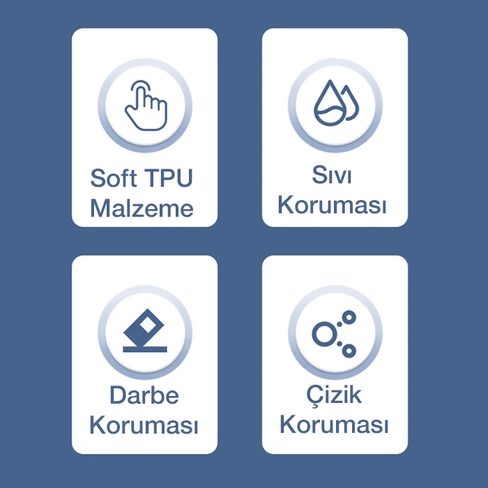 Ally Apple AirTag Ön Taraf Çizik ve Yüzey Koruyucu Jelatin Film-(5775)