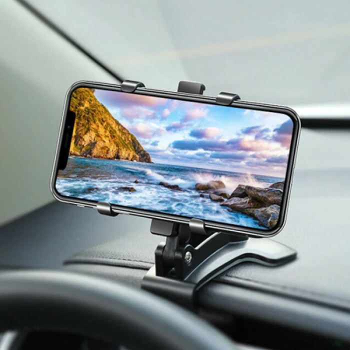 ALLY 360 Dönerli  Mouth Oto-Araç Torpido Uzeri Telefon Tutucu-(5775)