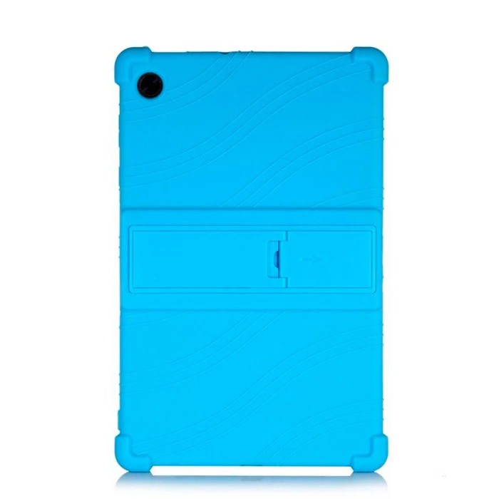 Ally SM Galaxy Tab A8 2021 10.5 (X200/X205) Kılıf Standlı Silikon Kılıf-(5775)