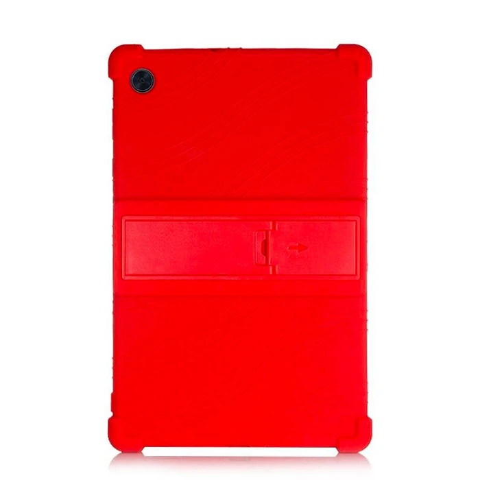 Ally SM Galaxy Tab A8 2021 10.5 (X200/X205) Kılıf Standlı Silikon Kılıf-(5775)