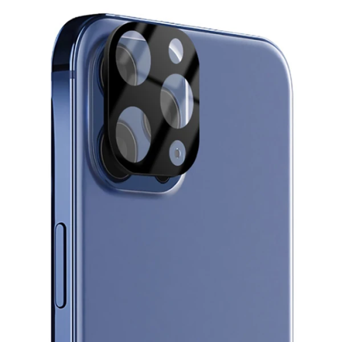 İPhone 12 Pro Max 6.7 3D full Kaplama Tempered Cam Kamera Koruyucu-(5775)