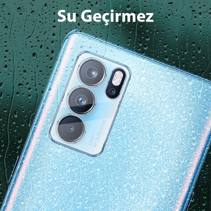 Oppo Reno6 Pro 3D Full Tempered Cam Kamera Koruyucu-(5775)