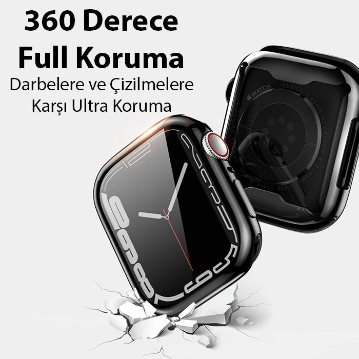 Dux Ducis Samo Series Apple Watch Ultra 49mm için Soft TPU Full Koruma Ultra İnce Silikon Kılıf-(5775)