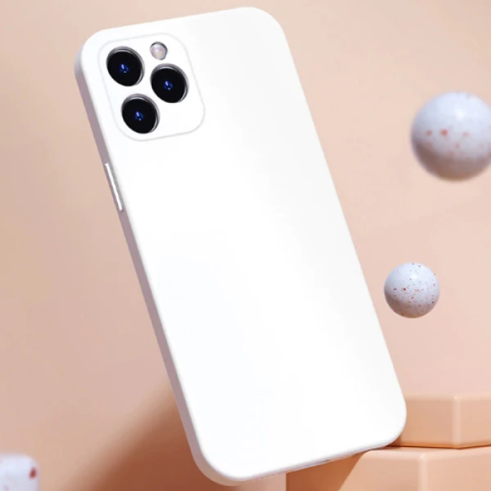 Baseus Liquid Silica Gel iPhone 12 Pro 6.1 Kılıf Ultra Koruma Silikon Kılıf-(5775)