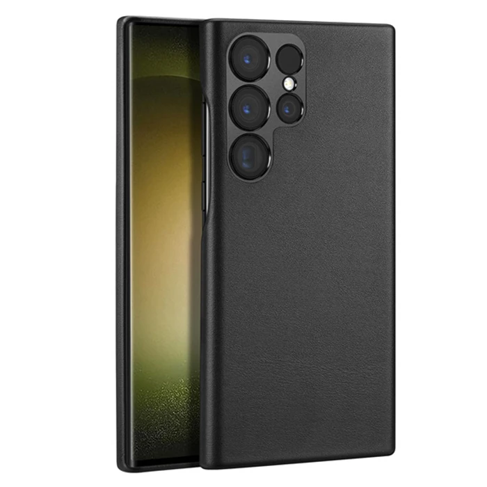 Dux Ducis SM Galaxy S23 Ultra Grit Series PU Premium Kılıf-(5775)