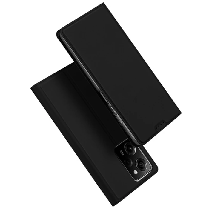 Dux Ducis Xiaomi Poco X5 Pro 5G Kılıf Skin Pro Series Flip Cover Kapaklı Kılıf-(5775)