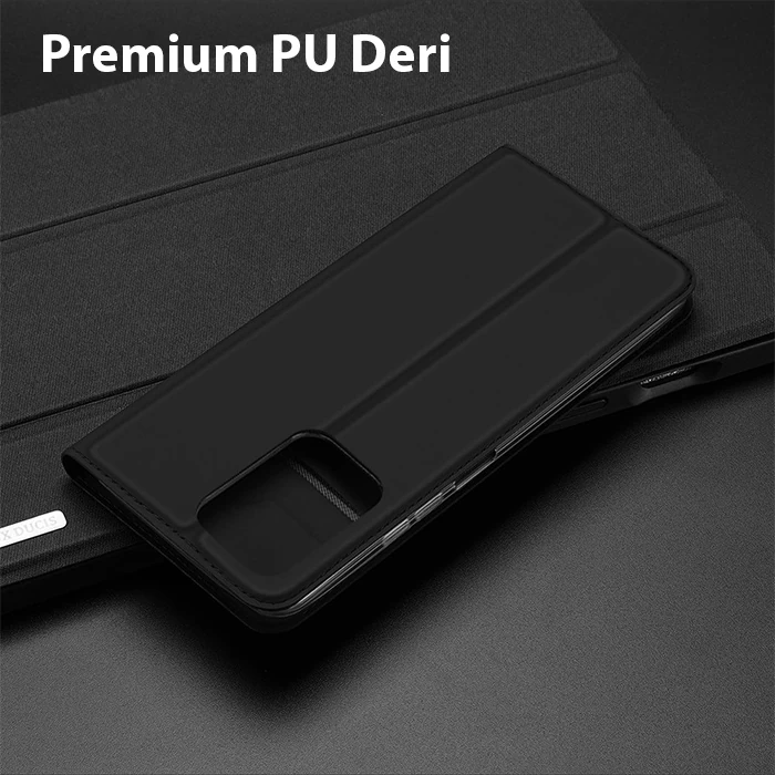 Dux Ducis Xiaomi Poco X5 Pro 5G Kılıf Skin Pro Series Flip Cover Kapaklı Kılıf-(5775)
