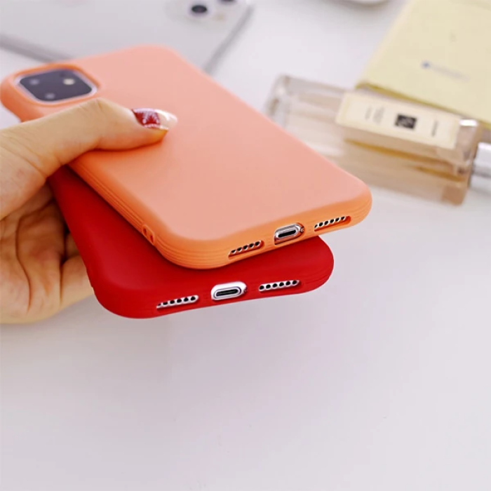 Ally iPhone X-XS 5.8 İnch Shockproof Tpu Soft Slim Silikon Kılıf-(5775)