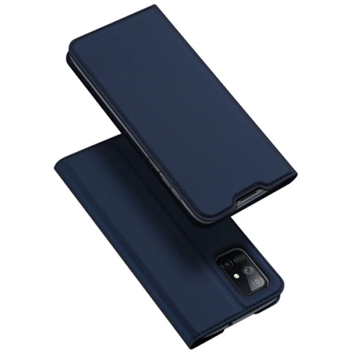 DUX DUCİS SM Galaxy M51 Kılıf Kapaklı Flip Cover Kılıf Skin Pro Series Kılıf-(5775)
