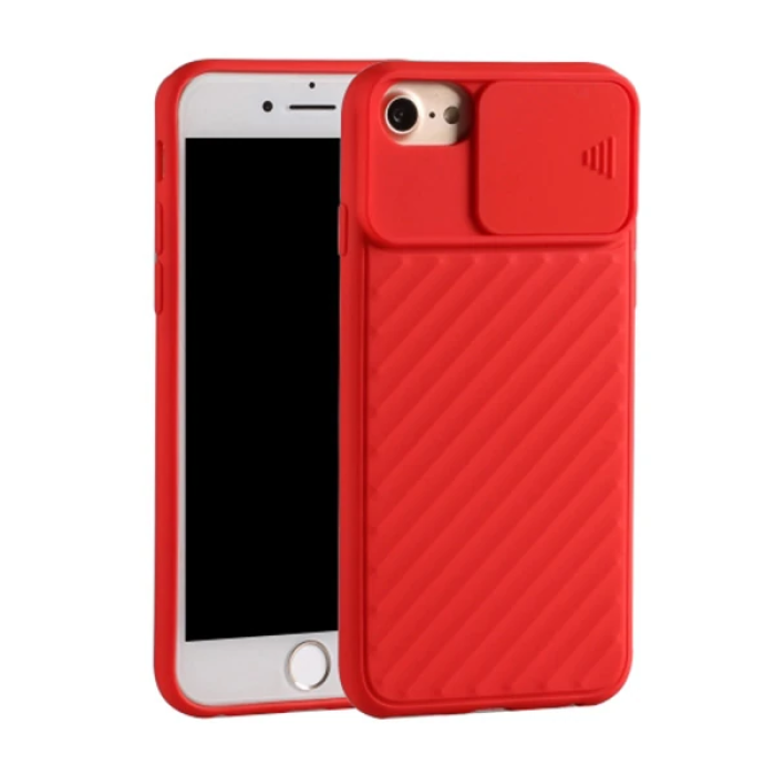 iPhone SE3-SE2 İPhone 8-7 Kılıf Kamera Kapatan koruyucu Sürgülü Kılıf-(5775)