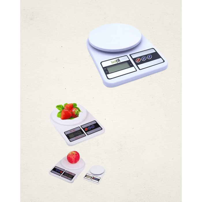 LCD Ekranlı Yüksek Hassasiyetli Dijital Mutfak Terazisi