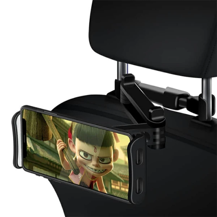 Ally CHZ-06 Teleskopik Araç Arka Koltuk 12.9 İnch Tablet Telefon Tutucu-(5775)