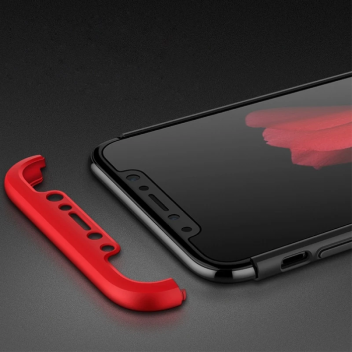 İPhone X Xs Gkk 360 Koruma Premium Pc Kılıf-(5775)