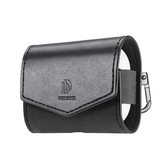 Dux Ducis Mix Series Apple Airpods 3 için Premium Mıknatıslı Deri Kılıf-(5775)