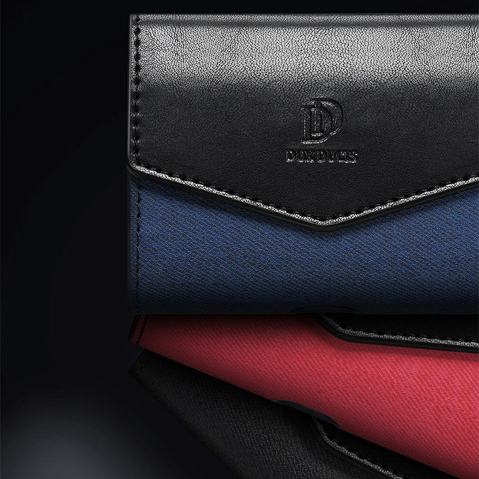 Dux Ducis Mix Series Apple Airpods 3 için Premium Mıknatıslı Deri Kılıf-(5775)