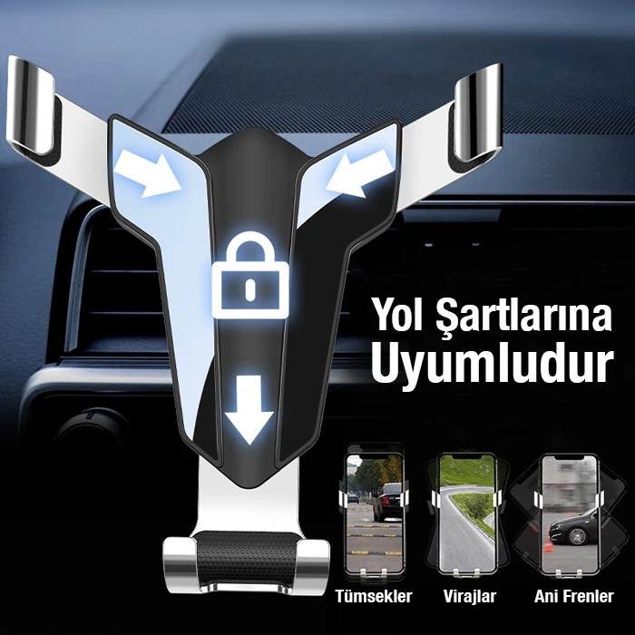 ALLY Araç Havalandırma Bölmesi  Telefon Tutucu Big Swordman-(5775)