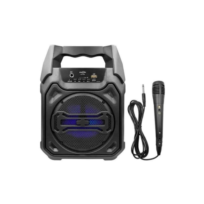 Karaoke Mikrofonlu Fm Radyolu Bluetooth Hoparlör Yüksek Ses Kaliteli