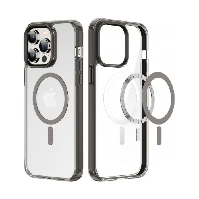 Dux Ducis Clin Mag Series iPhone 14 Pro 6.1 Magsafe Uyumlu Manyetik Silikon Kılıf-(5775)