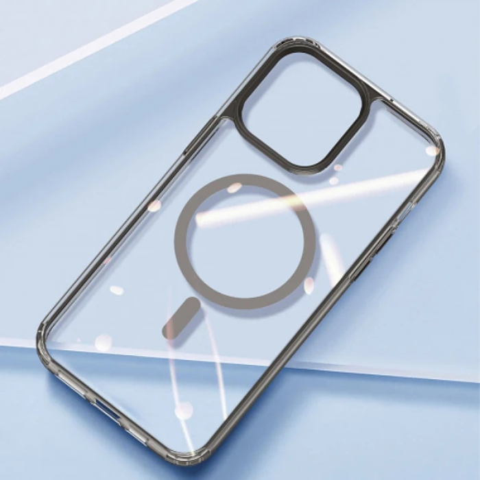 Dux Ducis Clin Mag Series iPhone 14 Pro 6.1 Magsafe Uyumlu Manyetik Silikon Kılıf-(5775)