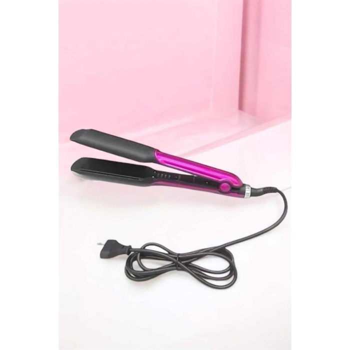 Saç Düzleştirici Isı Ayarlı Seramik Kaplama Döner Kablo Yıpranma Karşıtı