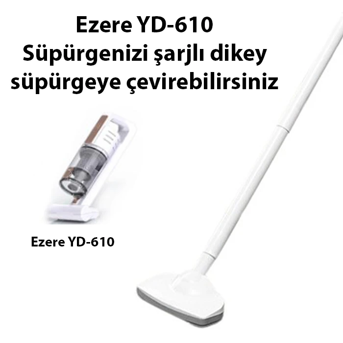 Ezere YD-610 Süpürge için Boru ve Başlık Seti-(5775)