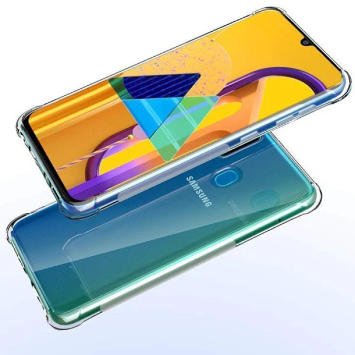 Ally Samsung Galaxy M30S Anti-Drop Darbe Emici Silikon Kılıf-(5775)