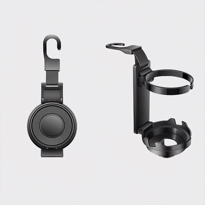 ALLY Araba Arka Koltuk İçin 3in1 katlanabilir çok fonksiyonlu Telefon Bardak Ve Çanta Tutucu-(5775)