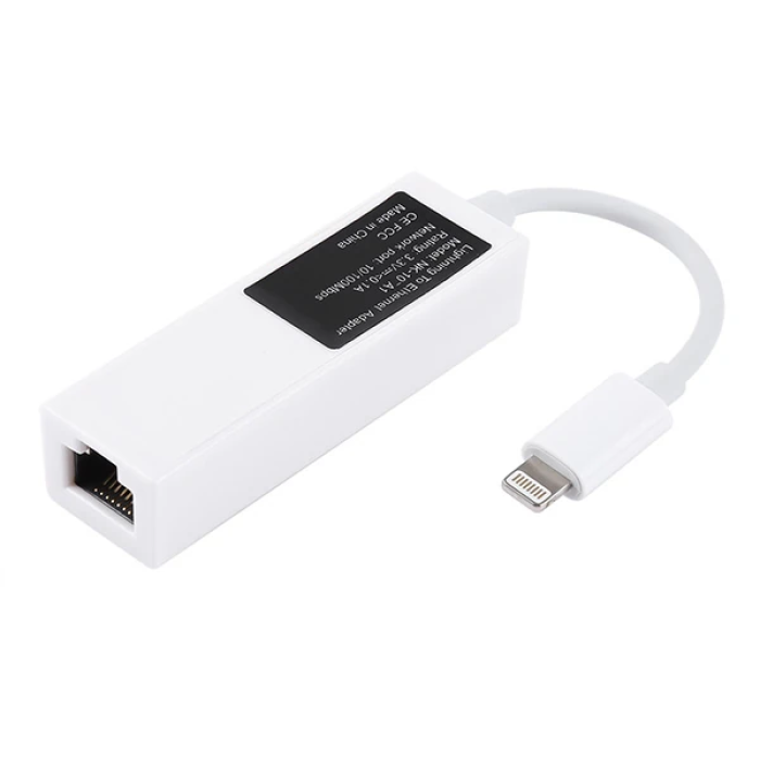 İPhone/İPad Lightning To Ethernet RJ45 Adaptörü NK107A1-(5775)