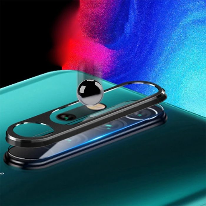 Xiaomi Redmi Note 8 Pro Kamera Koruma Cam+ Metal Lens Seti-(5775)