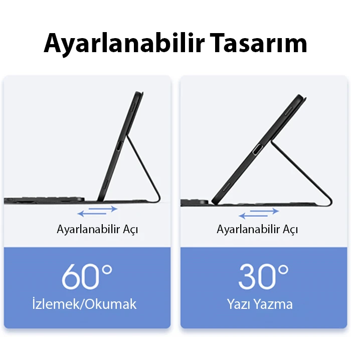 Dux Ducis SM Galaxy Tab S8/S7 Bluetooth Klavye Touchpad Kılıf X700-X706-T870-T875-T876B-(5775)