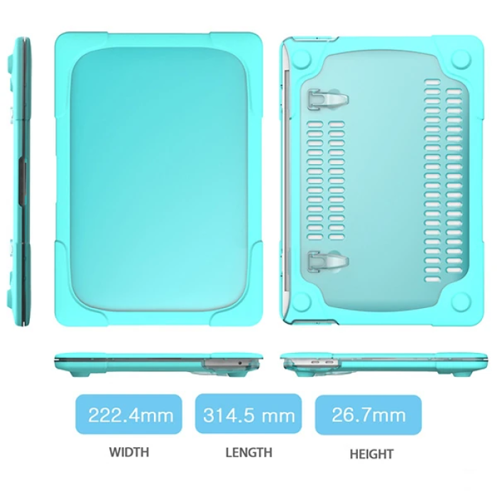 MacBook Pro 13 inch A2289-A2251-A2338 (2020)  Standlı Koruyucu Kılıf-(5775)