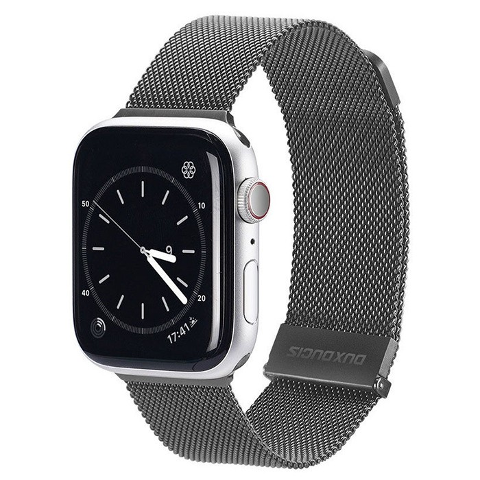 Dux Ducis Apple Watch 38/40/41MM için Milanese Premium Milano Loop Kayış Kordon-(5775)