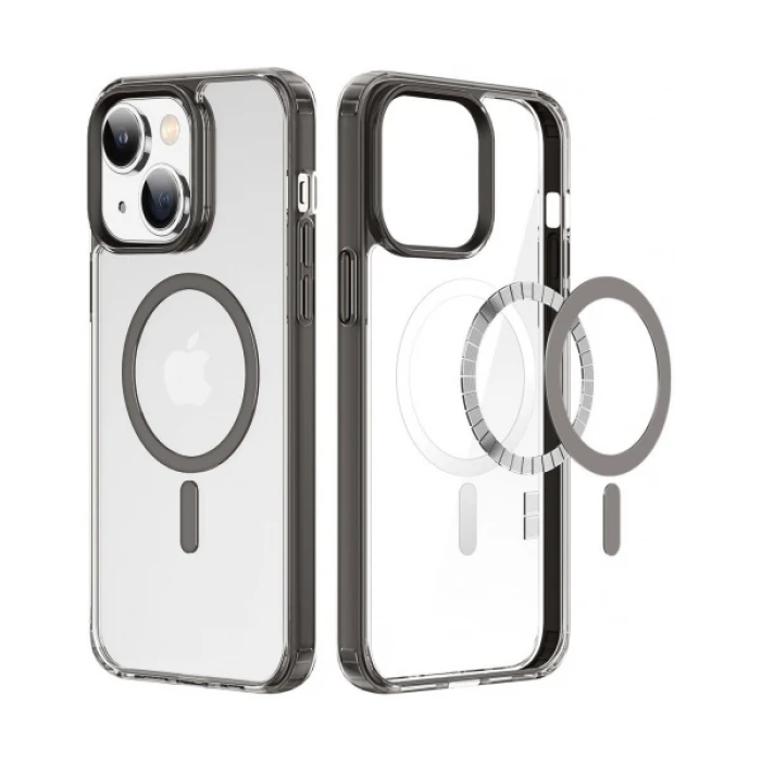 Dux Ducis Clin Mag Series iPhone 14 6.1 Magsafe Uyumlu Manyetik Silikon Kılıf-(5775)