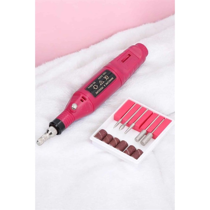 Nasır Temizleyici Manikür Pedikür Seti Elektrikli USB Girişli