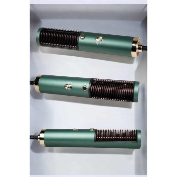 Fön Tarak Saç Düzleştirici Üflemeli Fön Makinesi Sıkı Dişli Taşınabilir