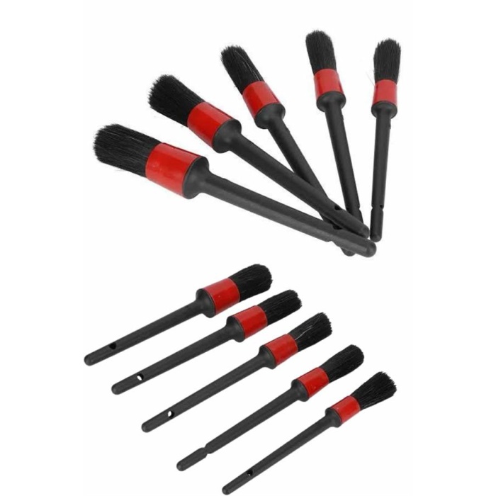 5 Parça Araç İçi Temizlik Fırçası Araç İçi-Dışı Temizleme Fırça Seti