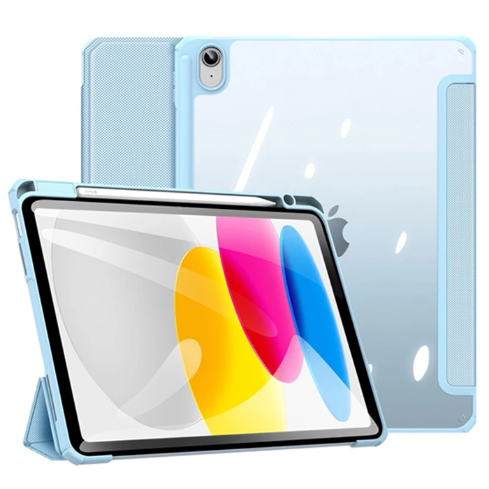 Dux Ducis iPad 10.2 2022 Kılıf Toby Series Kalem Yerli Manyetik Kapaklı Kılıf-(5775)
