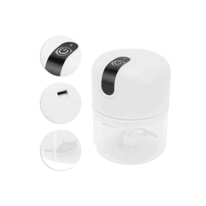 Mini Doğrayıcı Rondo Taşınabilir Mini El Blender Paslanmaz Çelik