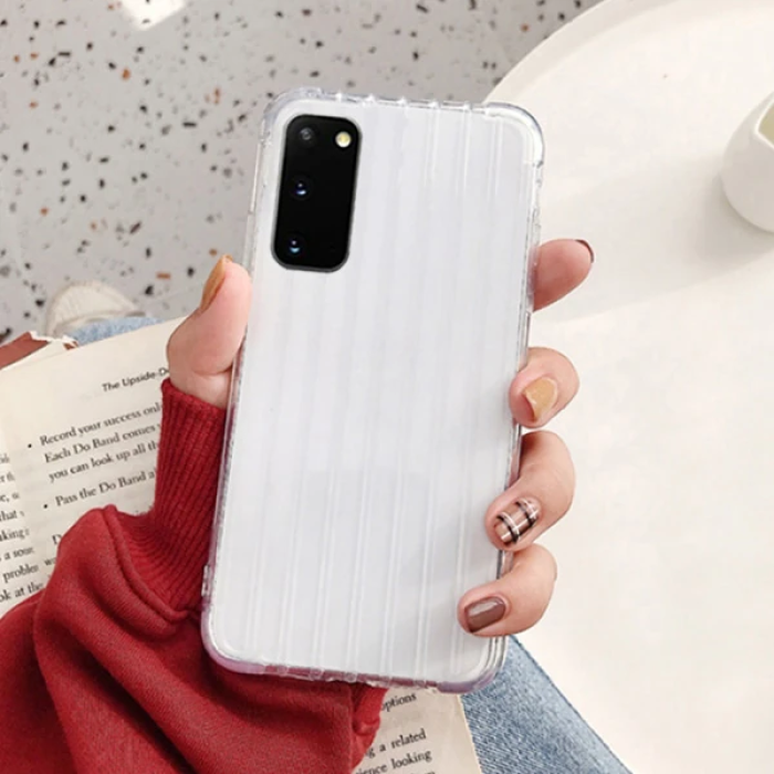 Ally Samsung Galaxy S20 Trunk Lines ince Soft Silikon Kılıf-(5775)