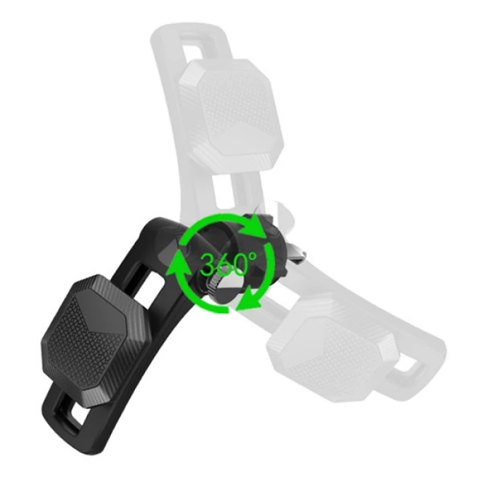 Ally Güçlü Mıknatıslı Karbon Fiber Araç Havalandırma Telefon Tutucu-(5775)