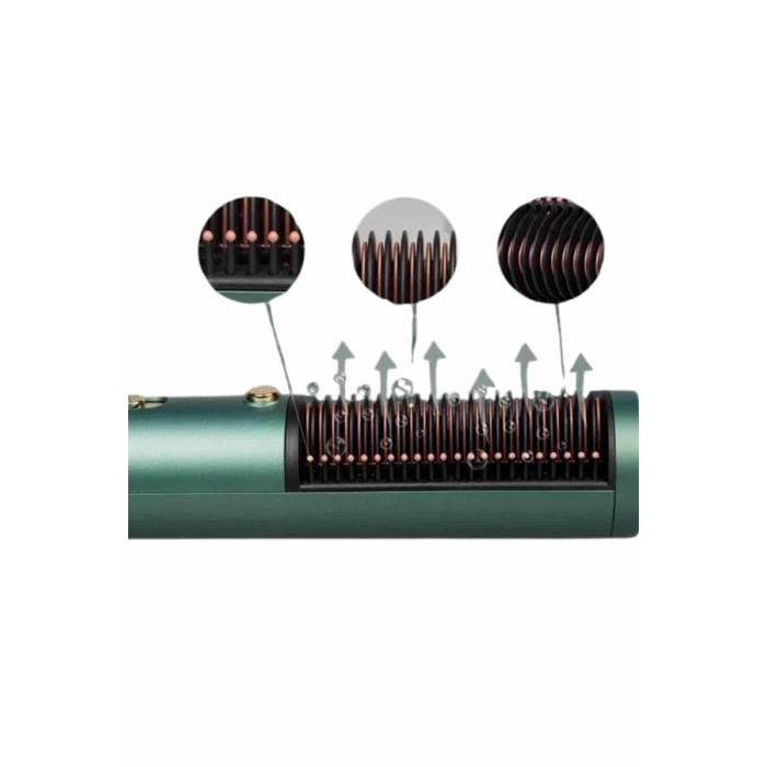 Saç Düzleştirici Fön Makinesi Saç Fırçası Profesyonel Üflemeli