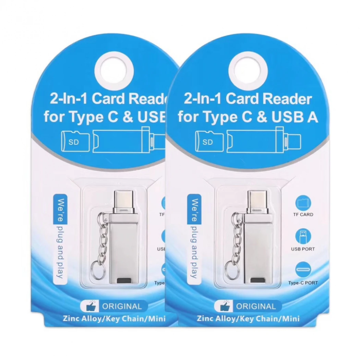 Ally 2in1 Usb Type-C Kart Okuyucu Card Reader-(5775)