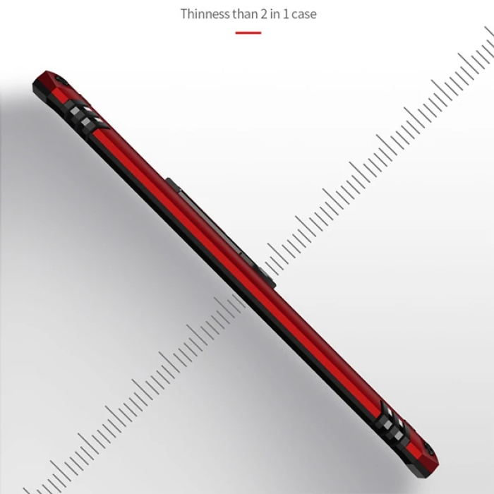 Ally Sm Galaxy S20 Ultra Yüzüklü Kılıf Armor Shockproof Ring kılıf-(5775)