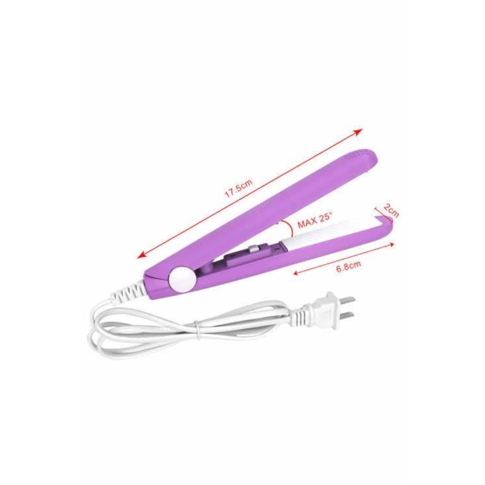 Saç Düzleştirici Pürüzsüz Parlaklık Seyahat Tipi Taşınabilir Seramik Kaplama